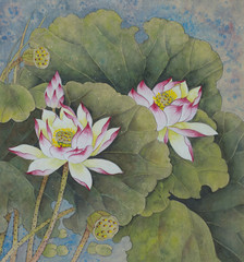 Obraz Kwiat Lotosu
