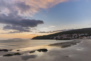 Obraz premium Beach of Ezaro (La Coruna, Spain).