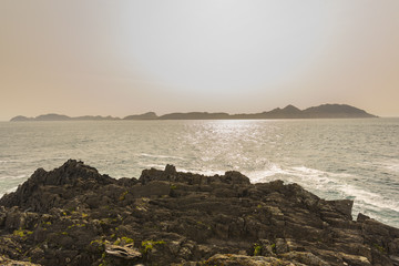 Cies Islands (Pontevedra, Spain).