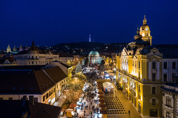 Naklejka premium Advent in Pecs, Hungary