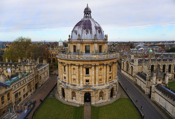 Fototapeta premium Radcliffe Camera w Oksfordzie w Anglii