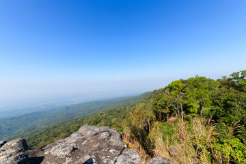 viewpoint in Phu Hin Rong Kla National Park