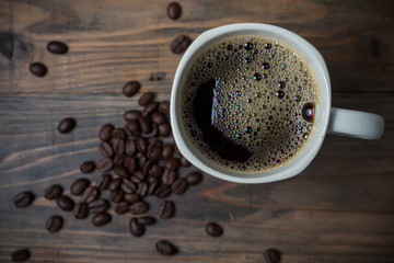 black Coffee Cup.