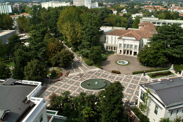 Piazza di Abano Terme