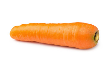 Carrots vegetable isolated on a white background
