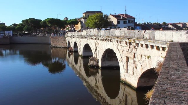 Rimini bridge Tiberius