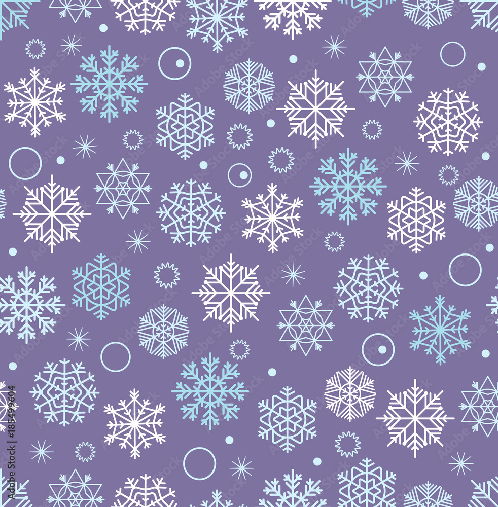 Poster abstract vector christmas seamless background. design vector elements. winter season seamless patter