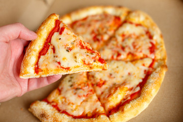 Pizza delivery. Pizza menu.