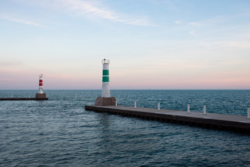 Two seamark car the lake