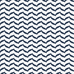 Seamless pattern with waves