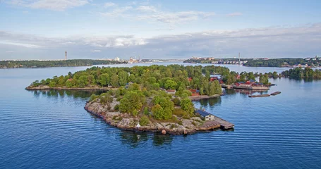 Tuinposter Stockholm Schärengarten archipel eilanden zweden © nordenfan