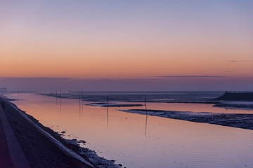 Obraz premium le chenal du port de Noirmoutier