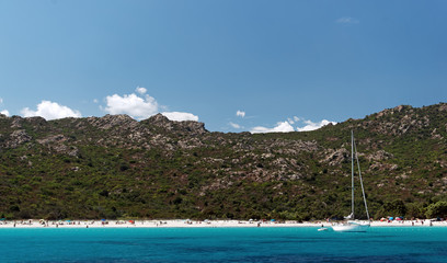 plage du désert des Agriates en Corse