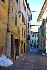 the historic center of mondovi Italy