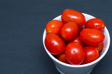 Red cherry tomatoes