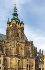 Fototapeta premium St. Vitus Cathedral, Prague