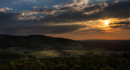 Balooning in Styria, Austria