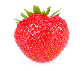 Strawberry isolated on white background. Clipping Path