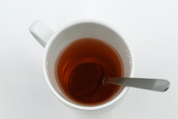 Tee Tasse mit Löffel