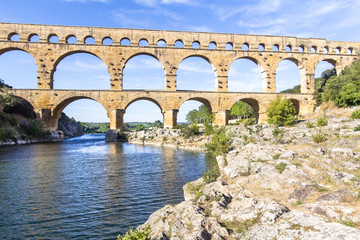 Fototapeta premium Pont du Gard, France