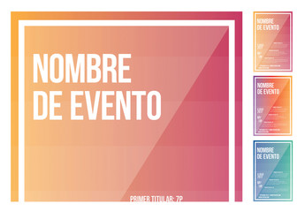 P&oacute;ster de atardecer