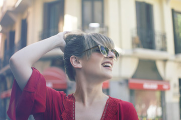 portrait young woman 