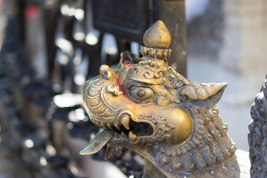 Dracon sculpture in Nepal