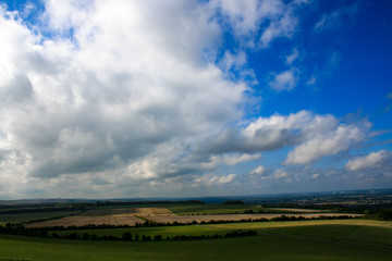 Unendliche Sommerlandschaft