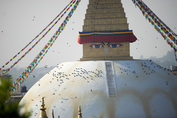 Bodhnath Stupa in Nepal