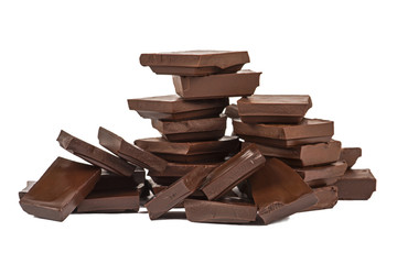 Stacked chocolate bars