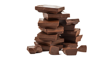 Stacked chocolate bars