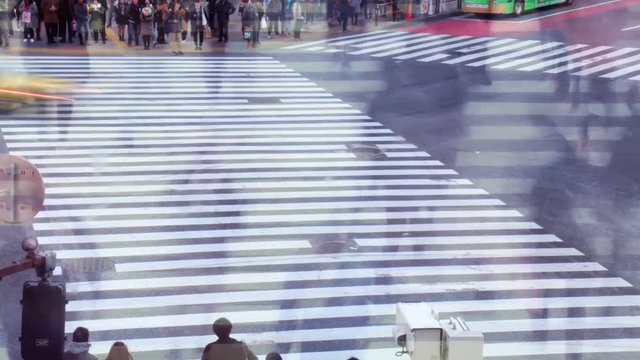 shibuya crossing scramble