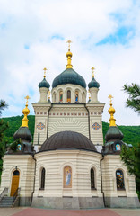 Fototapeta na wymiar Foros Church in Crimea Ukraine