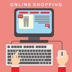 Online Shopping Illustration