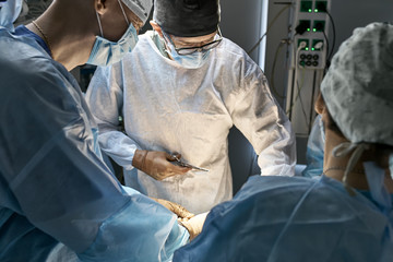 Laparoscopy operation process