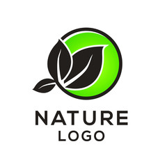 nature logo vector