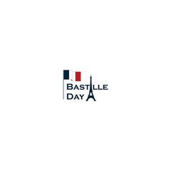 Bastille Day Vector Template Design