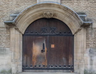 Brown Door for 3D Texture