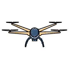 drone technology isolated icon
