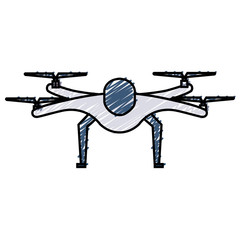 drone technology isolated icon