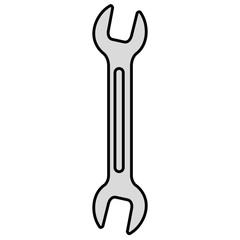 wrench tool isolated icon