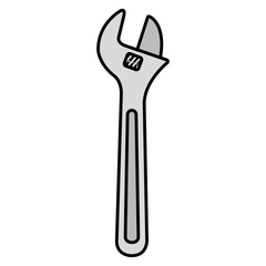 wrench tool isolated icon