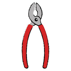 pliers tool isolated icon