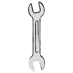 wrench tool isolated icon