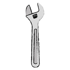 wrench tool isolated icon