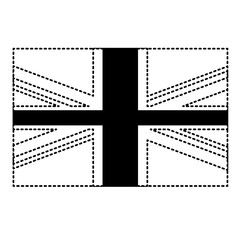 union jack  vector illustration