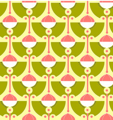 pattern Pink and yellow