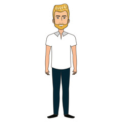 young man avatar character