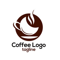 coffee logo template