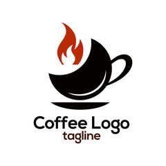 coffee logo template
